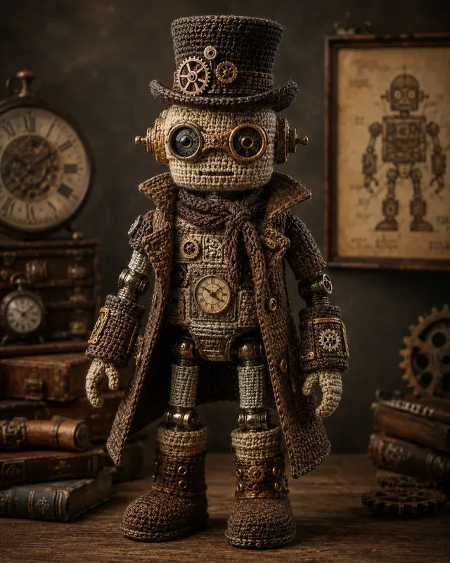 Crochet Doll Portraits