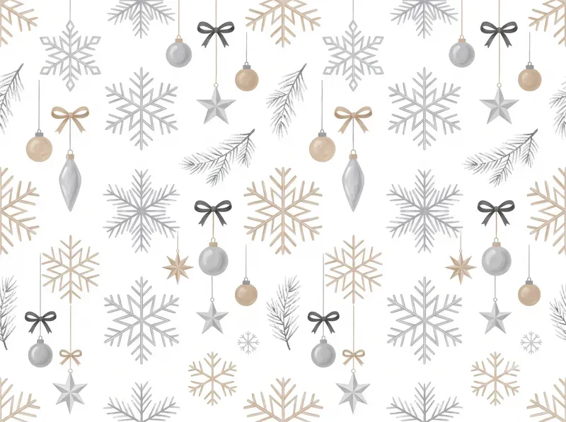 Scandinavian Winter Seamless Patterns