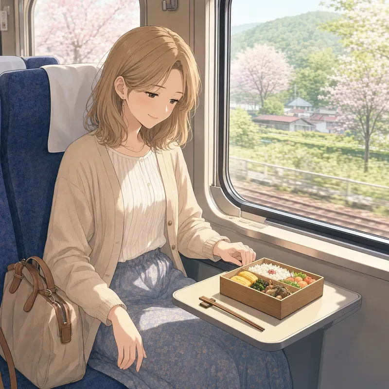 Soft Anime Train Bentos