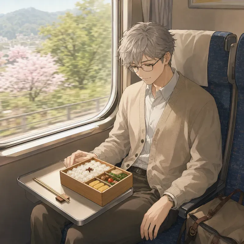 Soft Anime Train Bentos