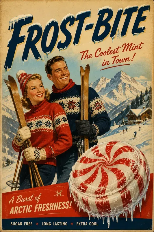 Vintage 1950s Advertisement Posters