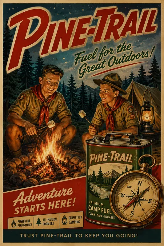 Vintage 1950s Advertisement Posters
