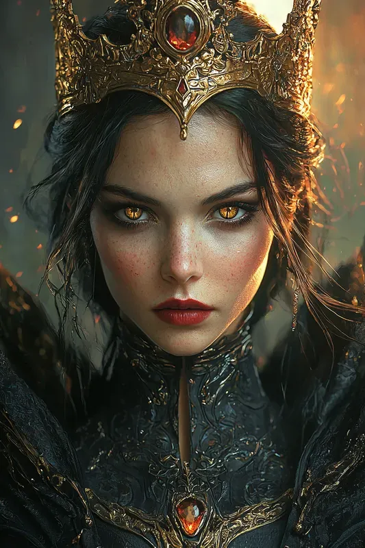 Fantasy King And Queen Portraits Royal Art