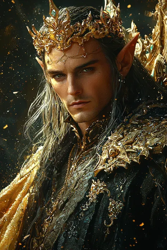 Fantasy King And Queen Portraits Royal Art