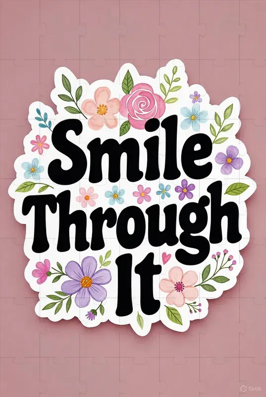 Pastel Floral Motivational Stickers