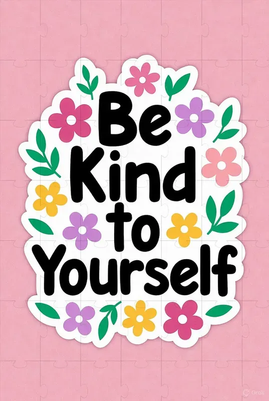 Pastel Floral Motivational Stickers