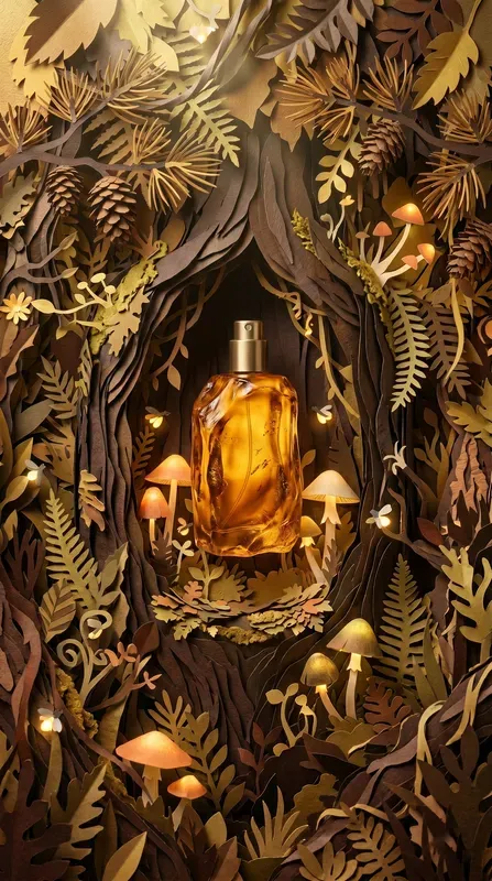 Enchanted Woodland Den Papercraft Stages