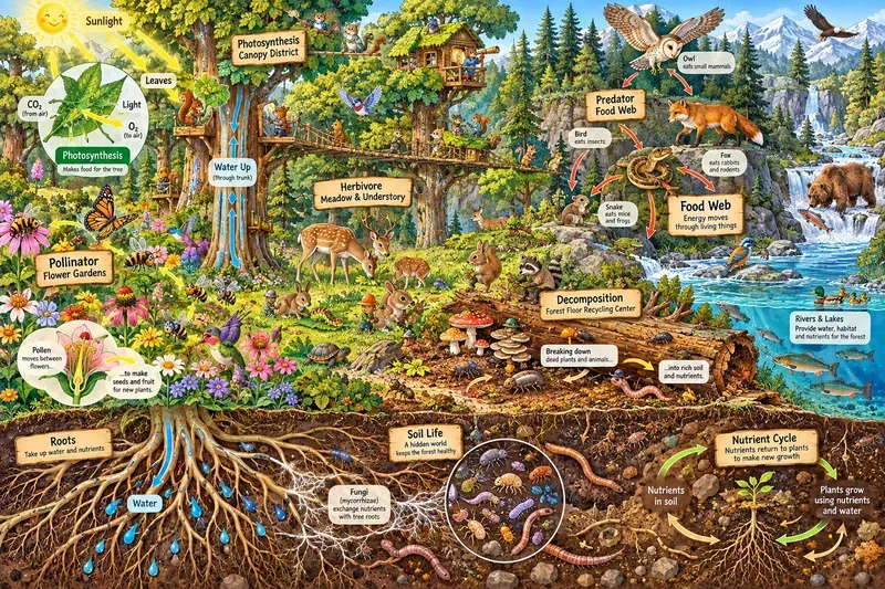 Knowledge Busy Worlds
