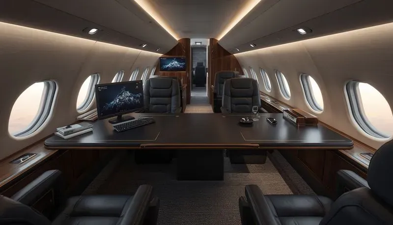 Ultra Luxury Private Jet Interiors
