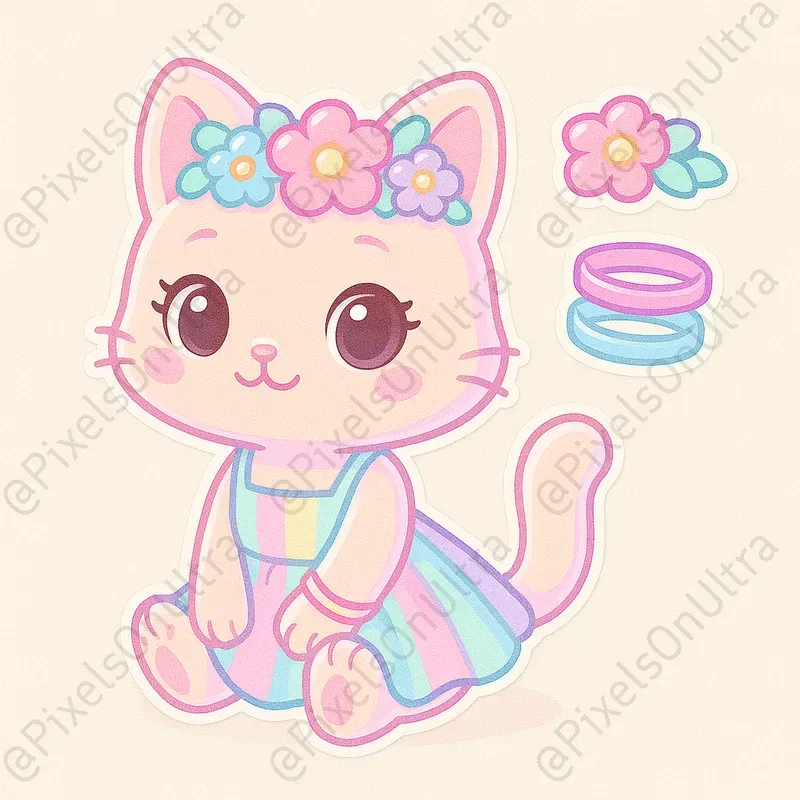Kawaii Dress Up Animal Paper Dolls