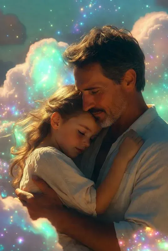 Realistic Magical Parent Child Portraits