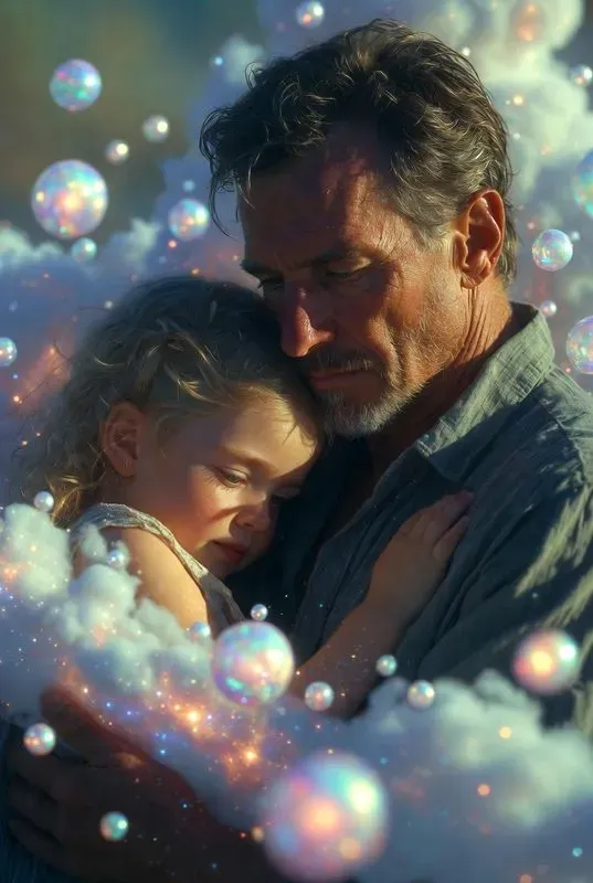 Realistic Magical Parent Child Portraits