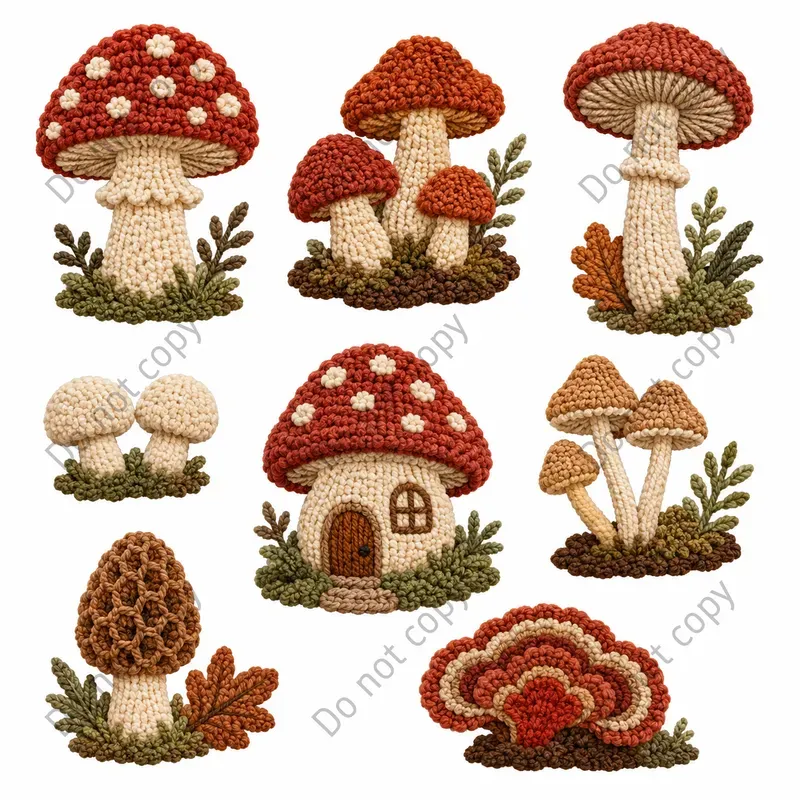 Punch Needle Clipart Any Themes