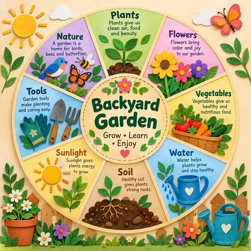 Whimsical Learning Wheel Art