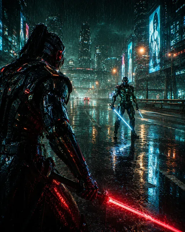 Cyberpunk Dystopian Cities