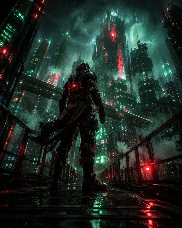 Cyberpunk Dystopian Cities