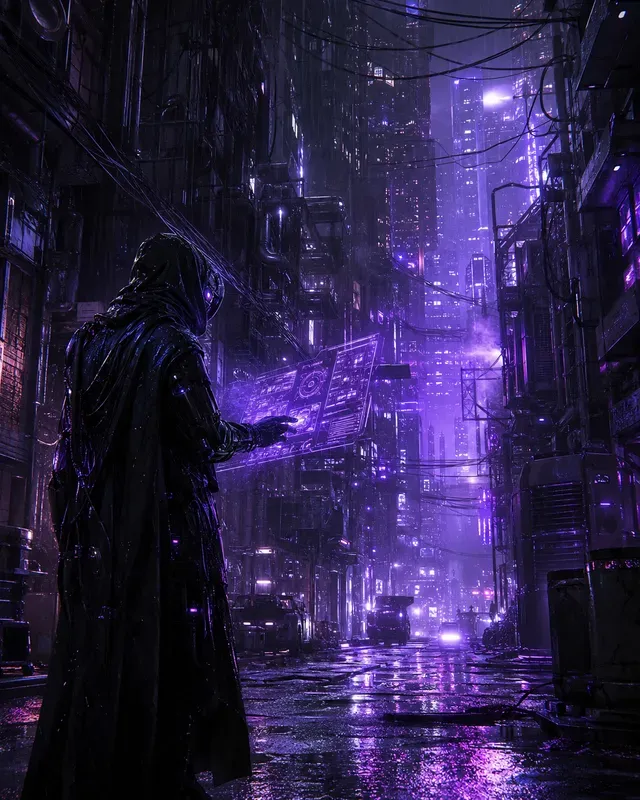 Cyberpunk Dystopian Cities