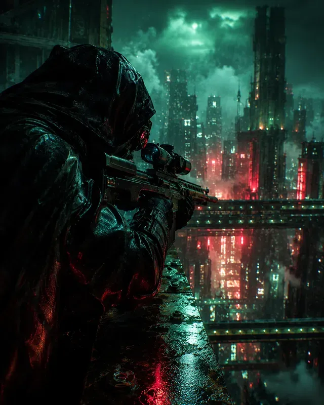 Cyberpunk Dystopian Cities
