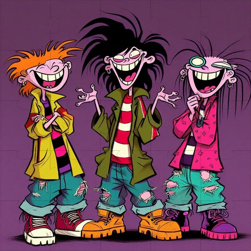 Ed Edd Eddy Cartoon Characters
