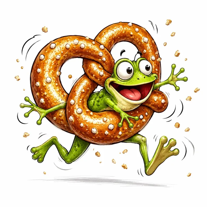 Funny Cartoon Animals In Food Collections