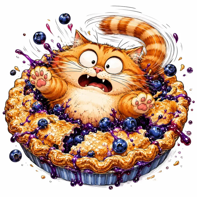 Funny Cartoon Animals In Food Collections