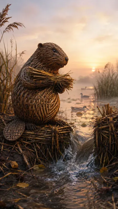 Storytelling Woven Basket Creatures
