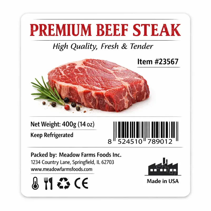 Professional Product Labels
