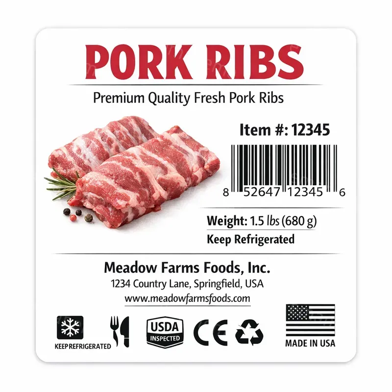 Professional Product Labels