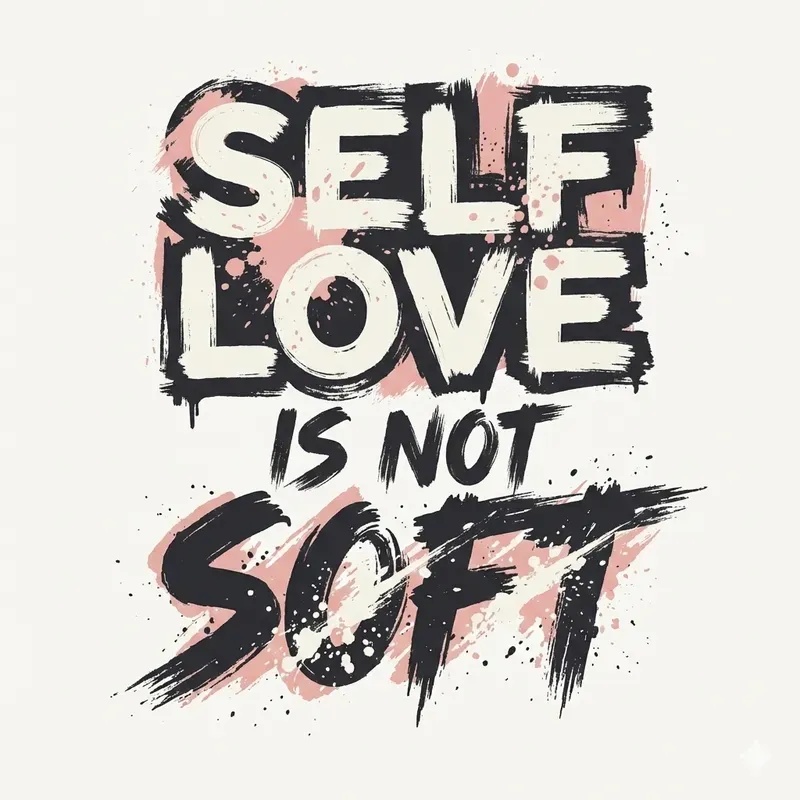 Raw Selflove Typography