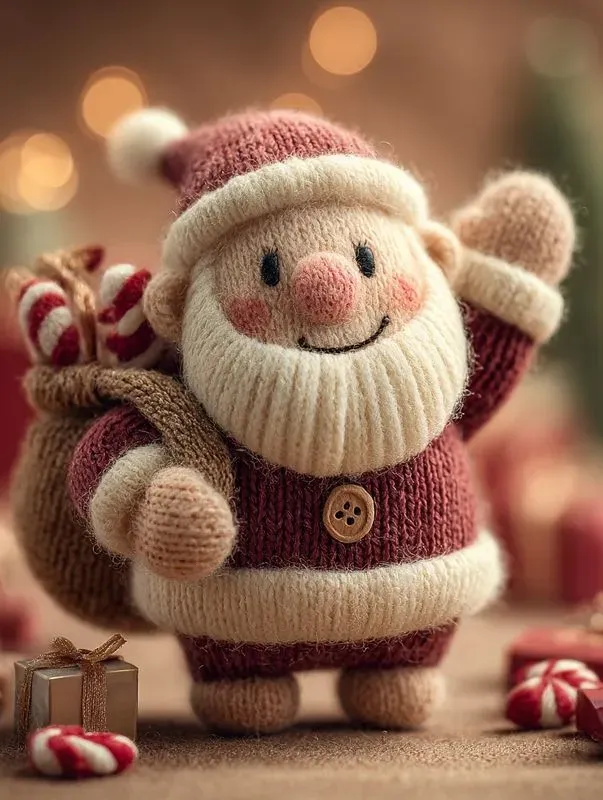 Christmas Wool Felt Characters