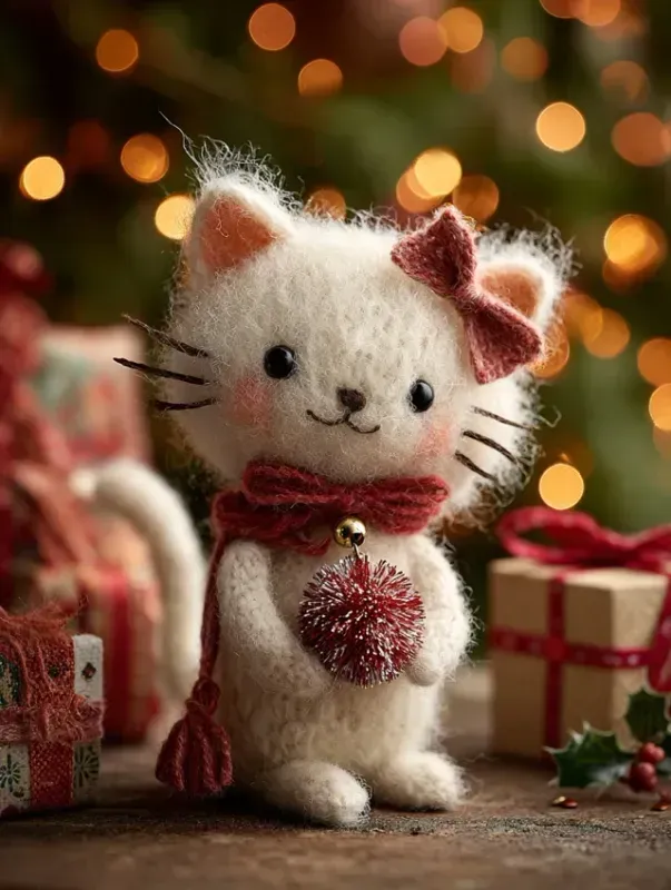 Christmas Wool Felt Characters