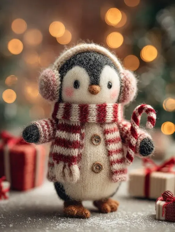 Christmas Wool Felt Characters