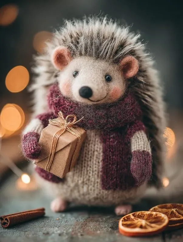 Christmas Wool Felt Characters