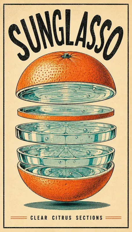 Glass Fruit Metamorph Posters