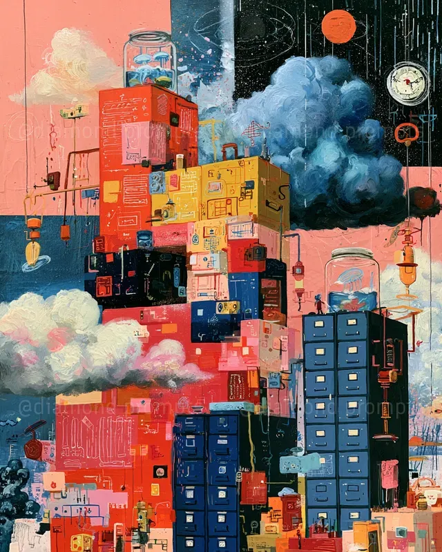 Curious Worlds In Colour