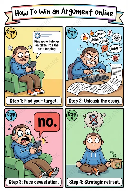 Funny How To Comic Strip Generator