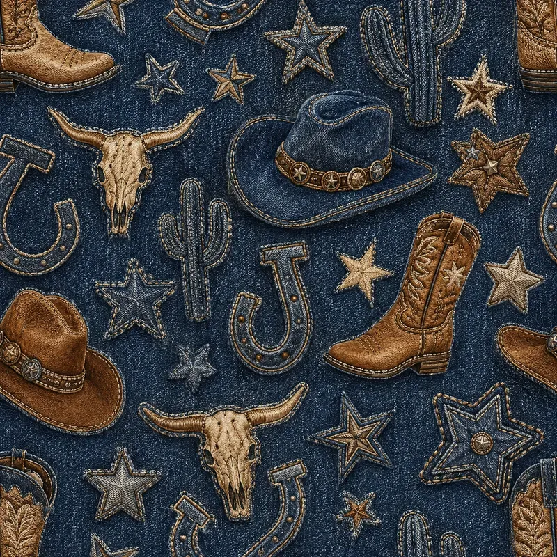 Jeans Digital Papers Generator