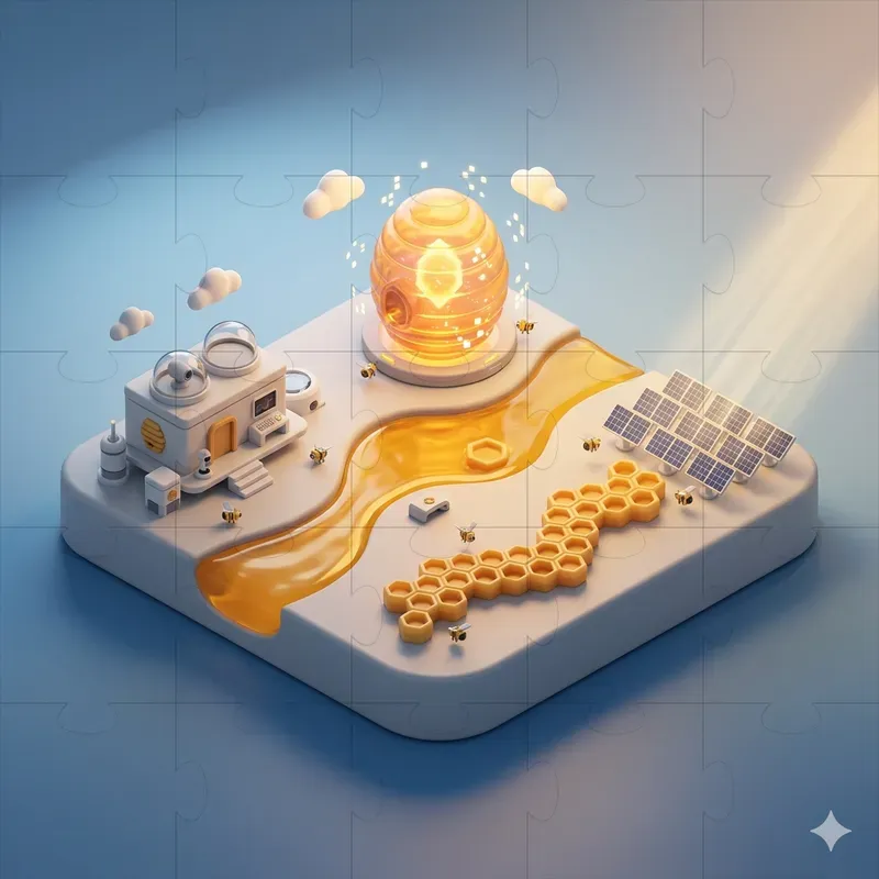 3D Isometric Mini Ecosystem Dioramas
