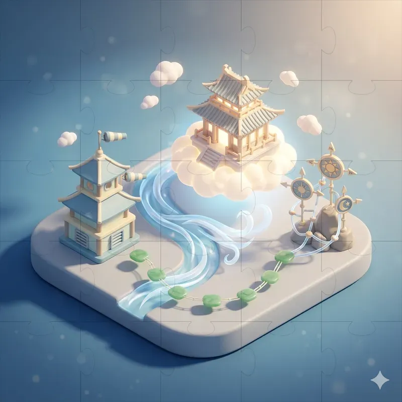 3D Isometric Mini Ecosystem Dioramas