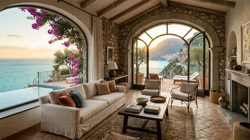 Mediterranean Villa Interior Generator