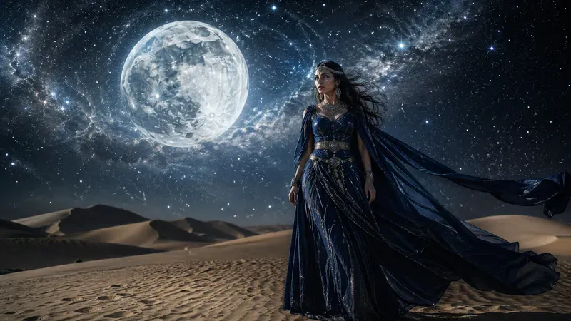 Desert Moon Priestess Scenes