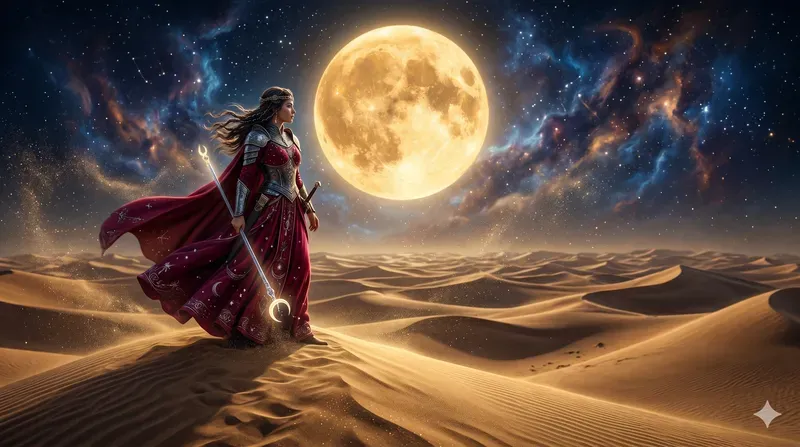 Desert Moon Priestess Scenes