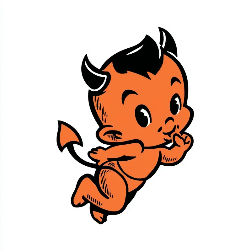 Vintage Devil Mascot Vectors