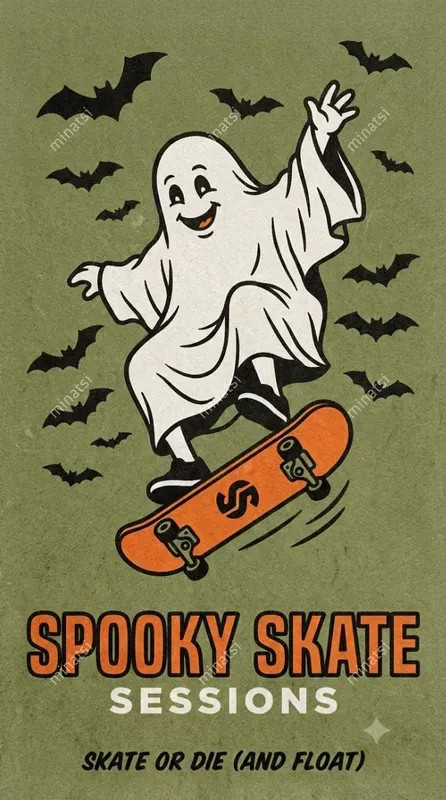 Halloween Flat Character Illustrations