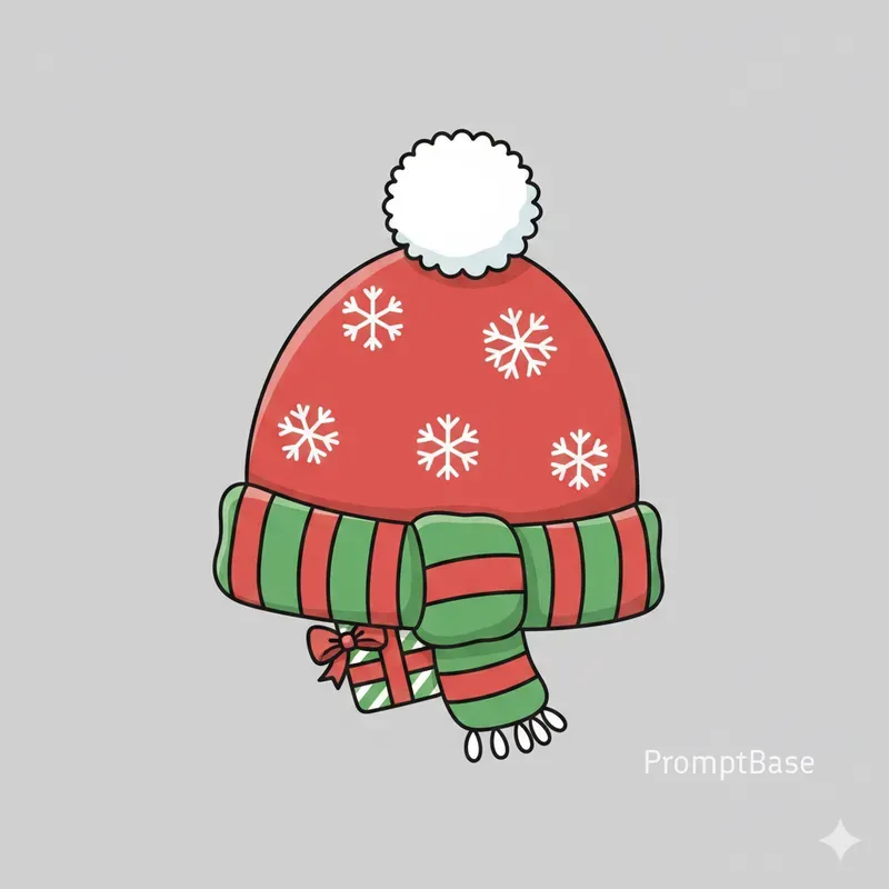 Winter Cartoon Clipart Generator