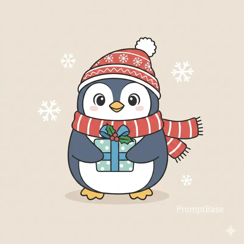 Winter Cartoon Clipart Generator