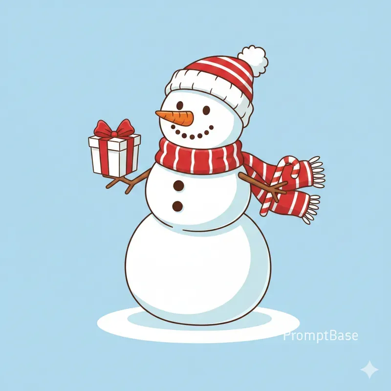 Winter Cartoon Clipart Generator