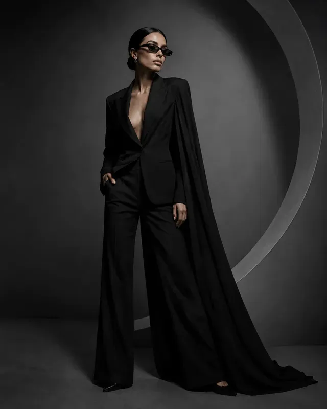 Monochromatic Fashion Editorials