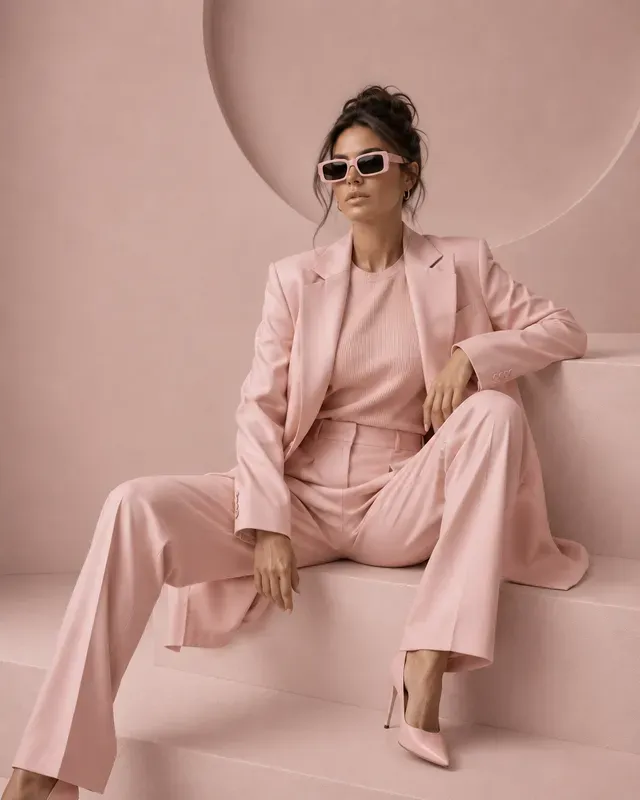 Monochromatic Fashion Editorials