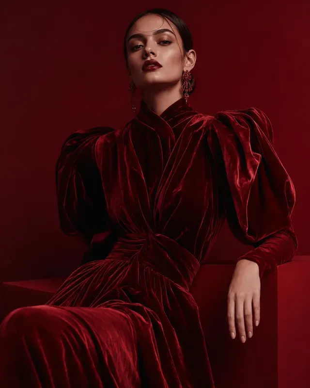 Monochromatic Fashion Editorials